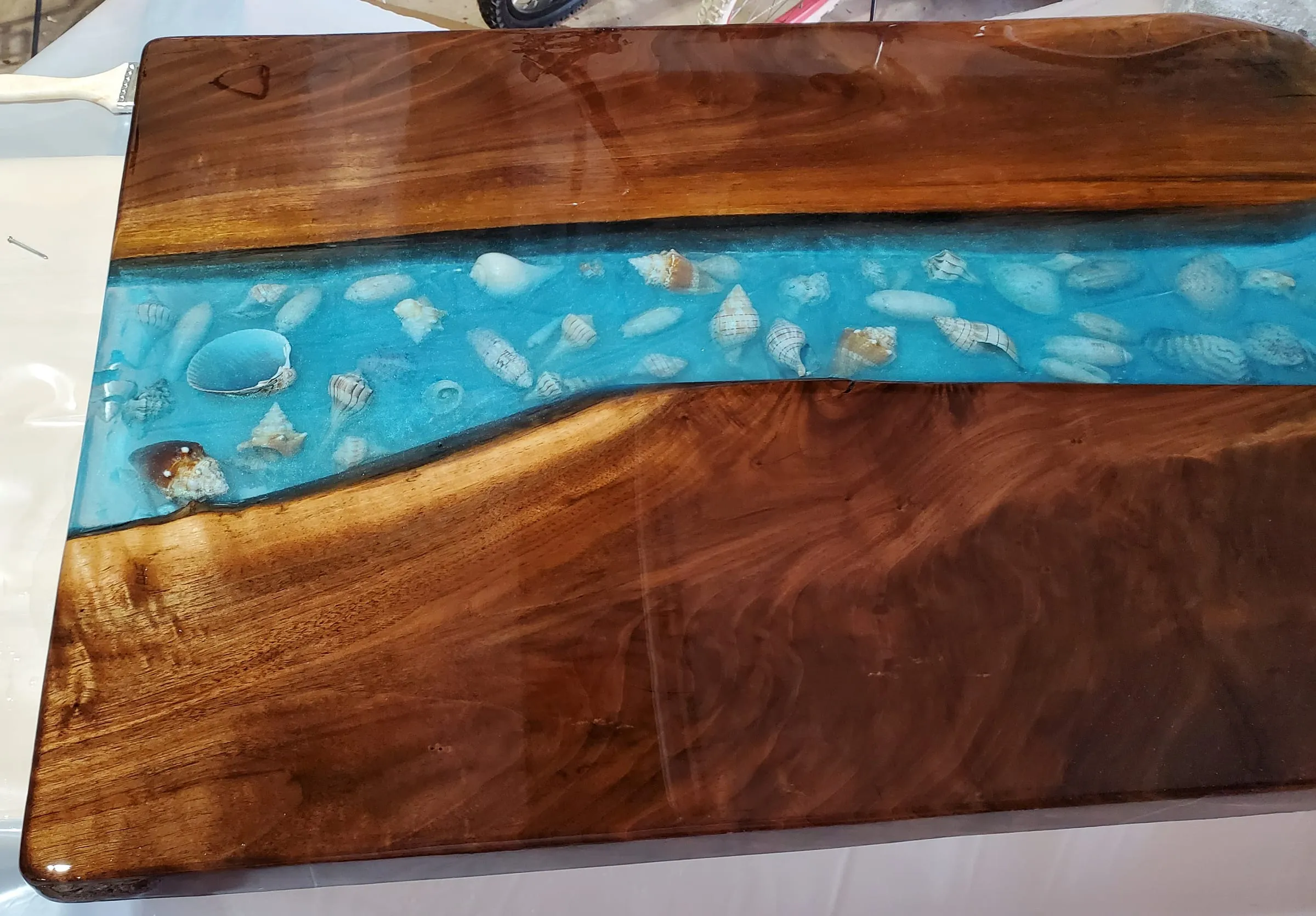 The First River Table — The finished top