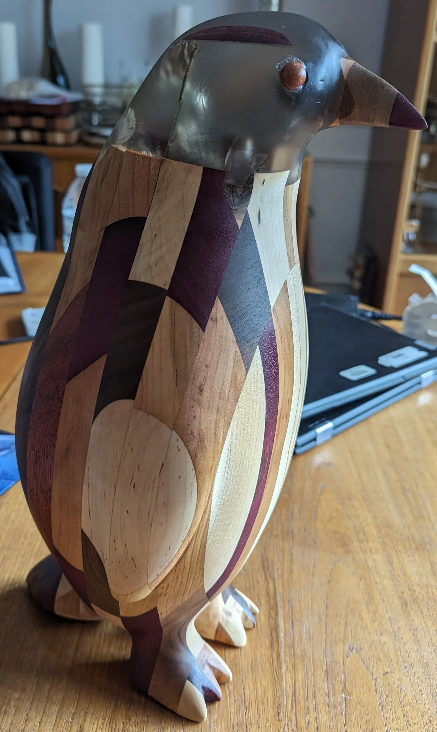 The Penguin — Side profile and beak