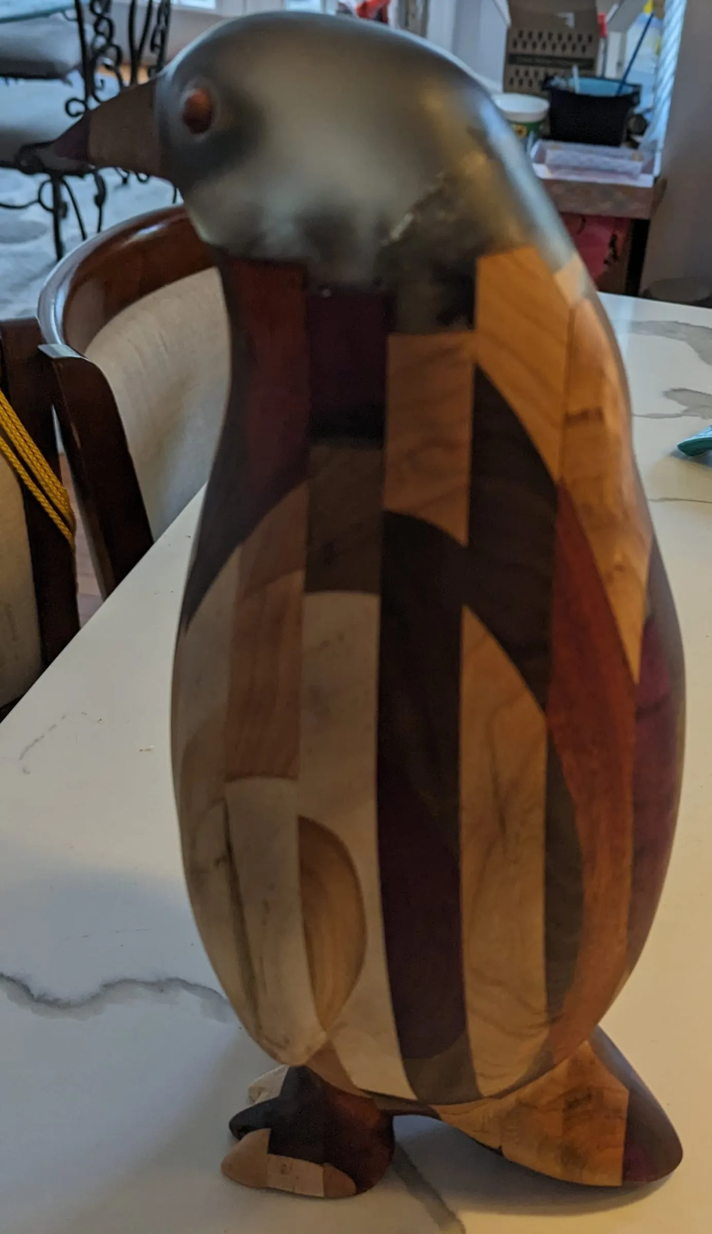The Penguin — Looking over its shoulder