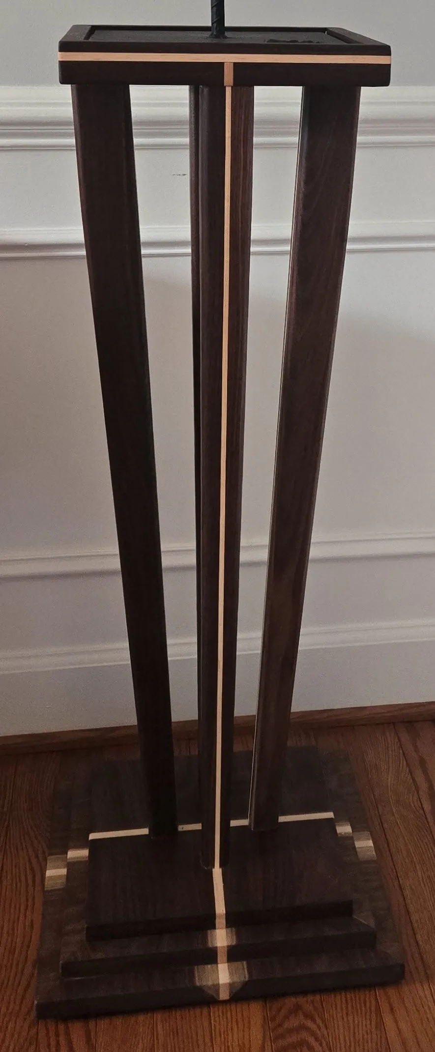 Sculpture Pedestal — Full height, front view