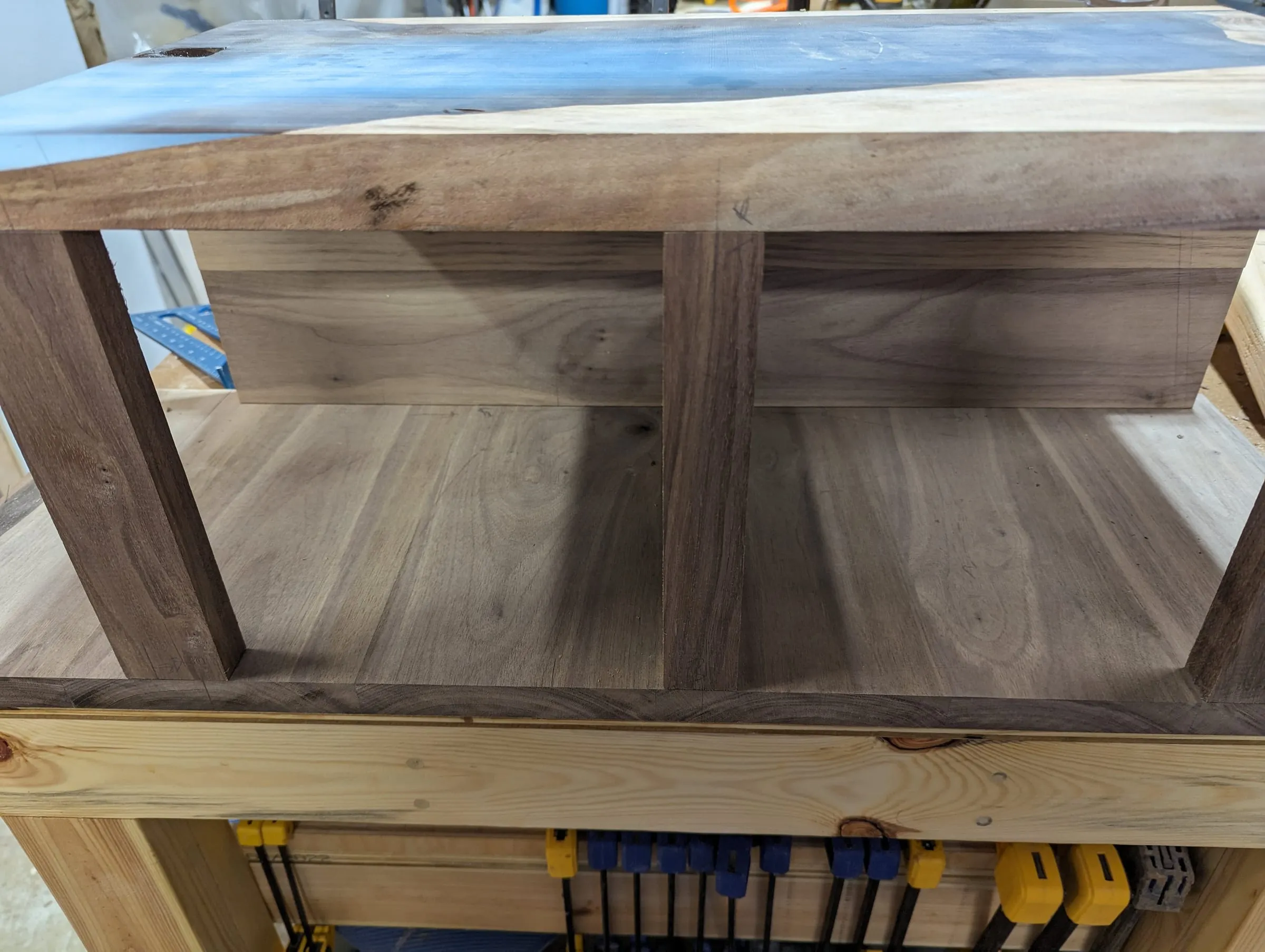 The Waterfall Cabinet — Carcass and internal frame